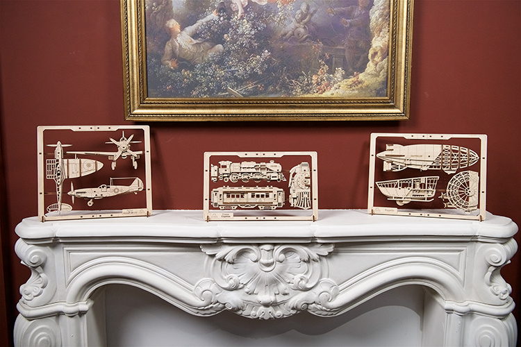 Ugears Zeppelin 2.5D Puzzle