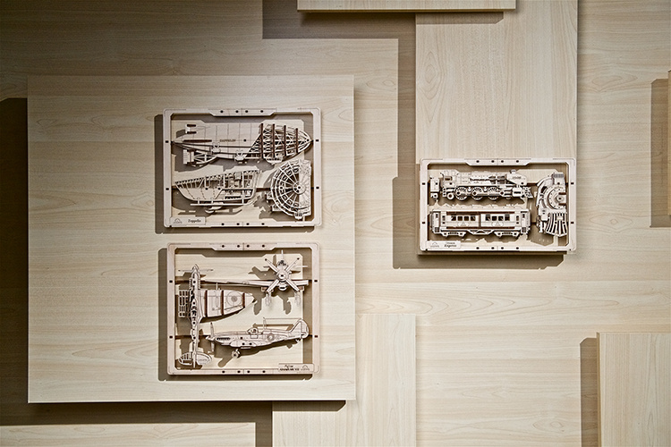 Ugears Zeppelin 2.5D Puzzle