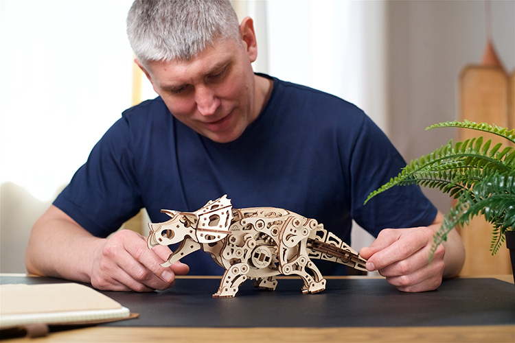 Ugears Triceratops