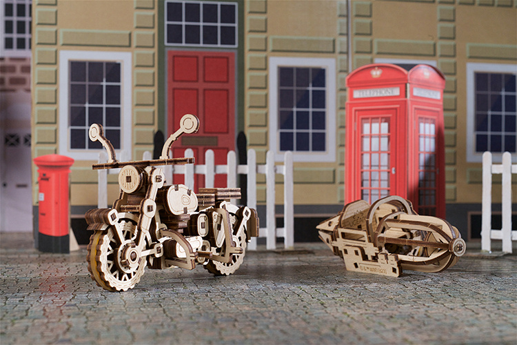 Ugears Hagrid´s Flying Motorbike Harry Potter