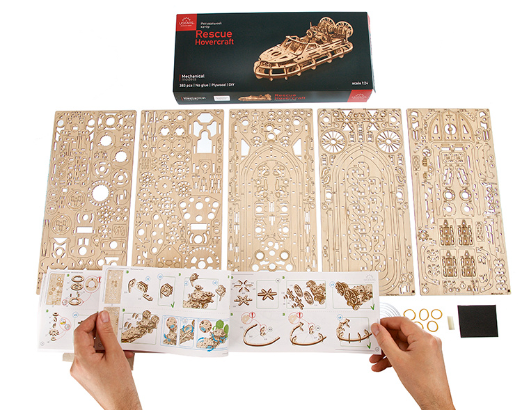 Ugears Rescue Hovercraft