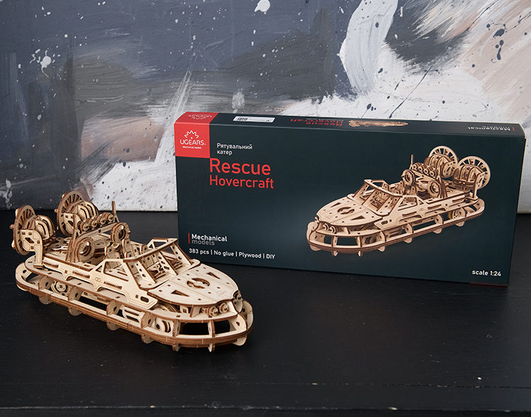 Ugears Rescue Hovercraft