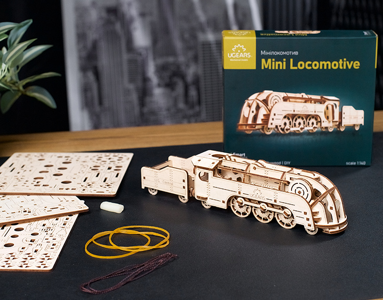Ugears Mini Locomotive