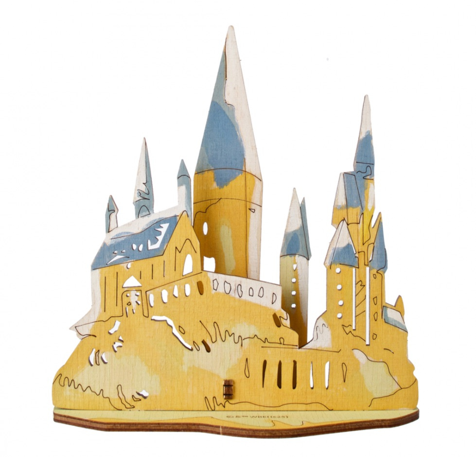 Ugears Coloring Hogwarts Castle (för barn)