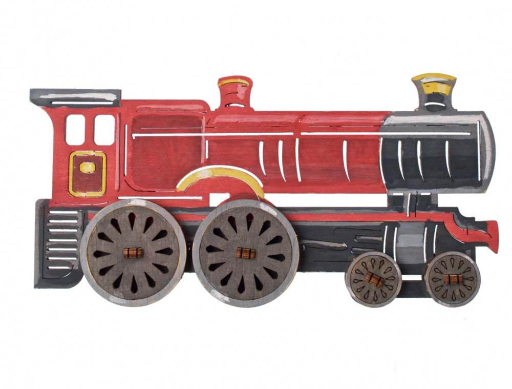 Ugears Coloring Hogwarts Express (för barn)