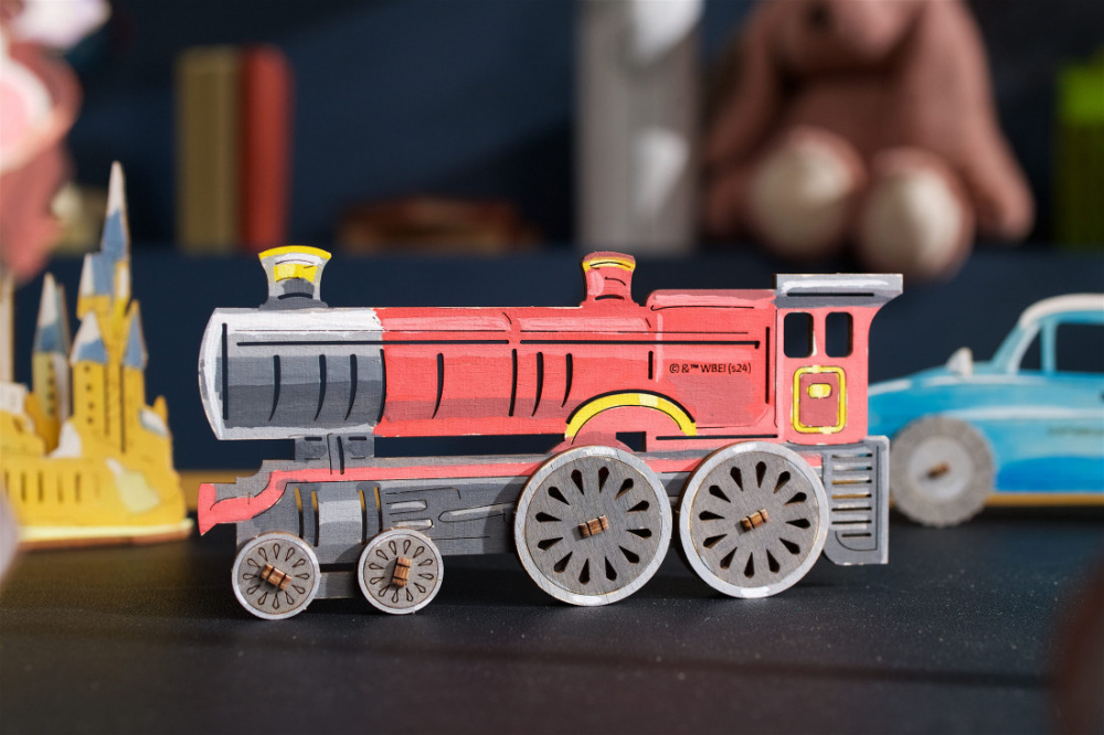 Ugears Coloring Hogwarts Express (för barn)