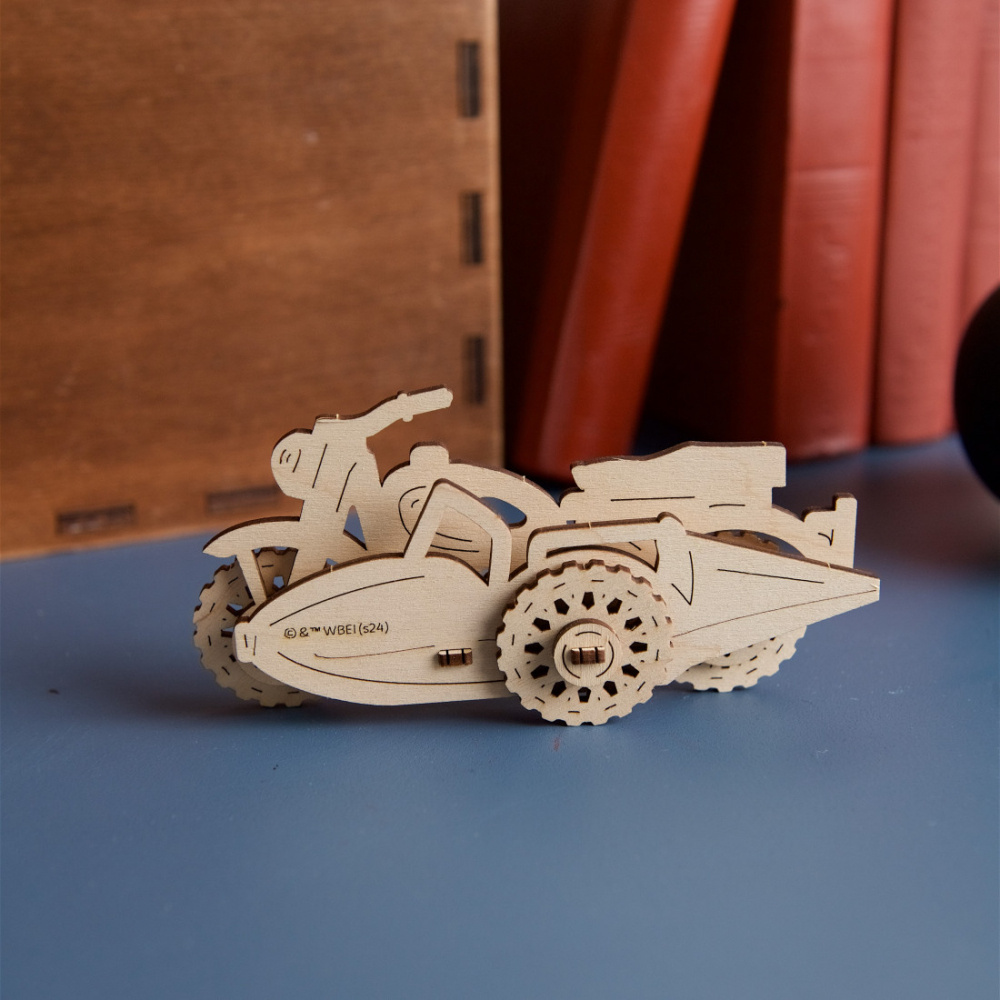 Ugears Coloring Hagrid´s Flying Motorbike (för barn)