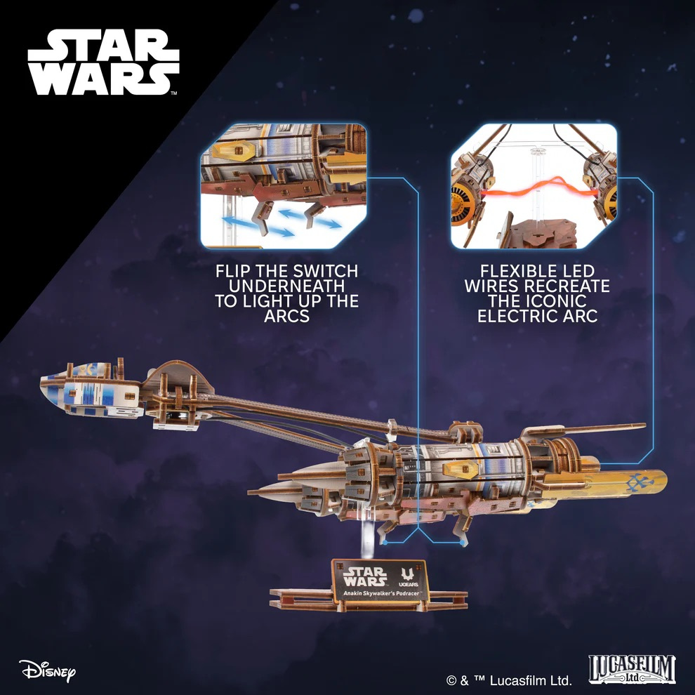 Ugears Anakin Skywalker´s Podracer Star Wars