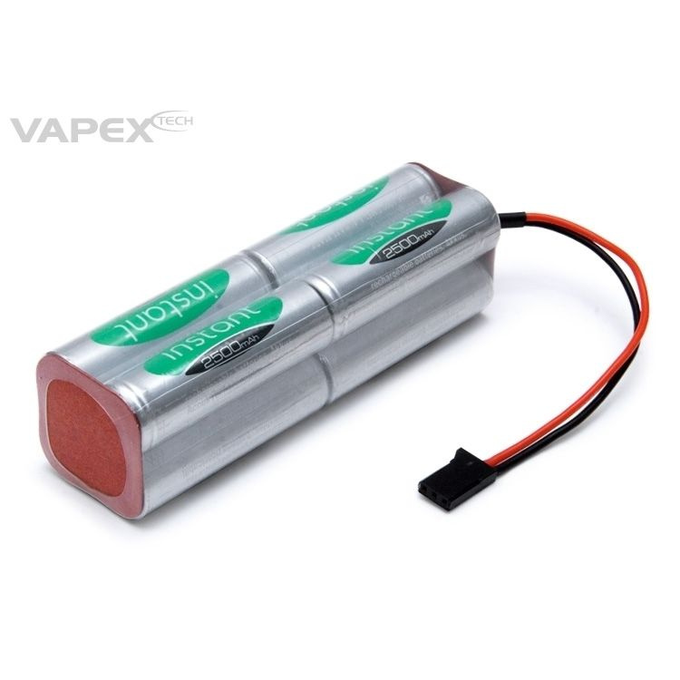 Vapex Sändarbatteri NiMH 9,6V 2500mAh Kub