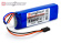 Mottagarbatteri Li-Fe 6,6V 1600mAh Rak Mottagarbatteri Li-Fe 6,6V 1600mAh Rak