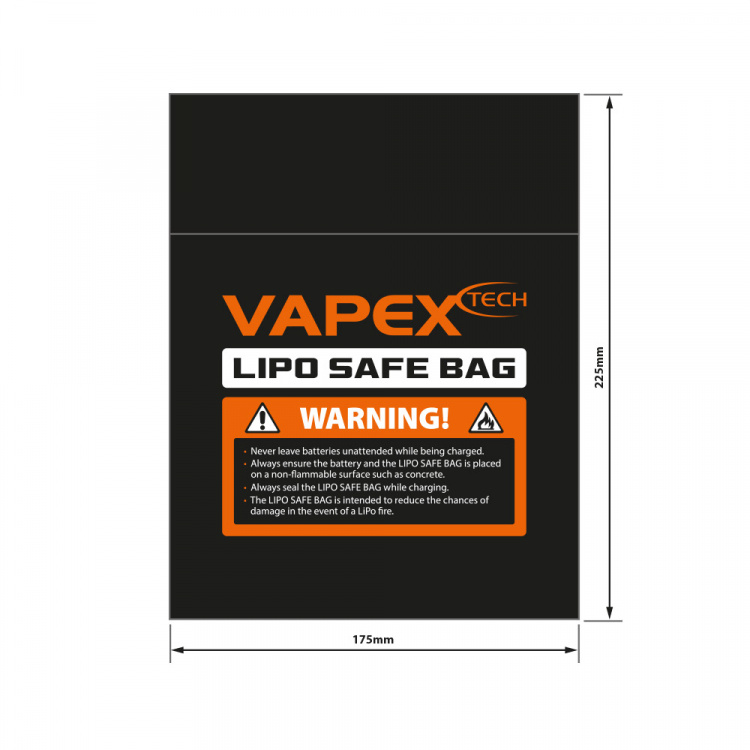 Vapex LiPo Safe Laddpåse-A 175x225mm