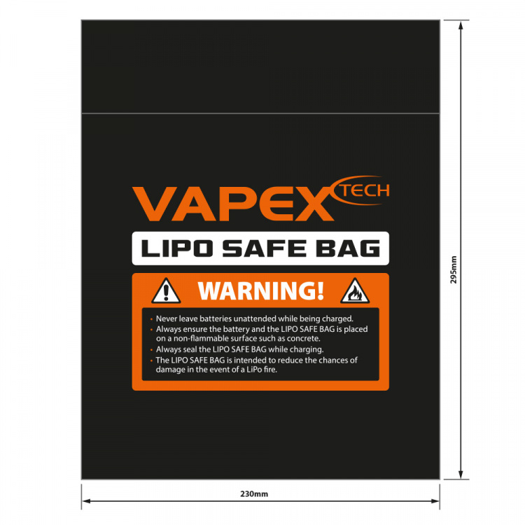 Vapex LiPO Safe Laddpåse-B 230x295mm