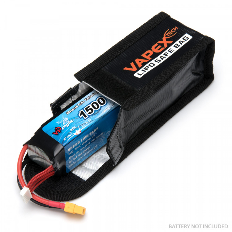Vapex LiPo-Safe Laddväska-D 125x64x50mm