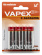 Vapex Alkaline Plus Batterier AA/R6 (4) Vapex Alkaline Plus Batterier AA/R6 (4)