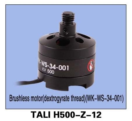 Motor WS-34-001 Svart TALI H500-Z-12 CW
