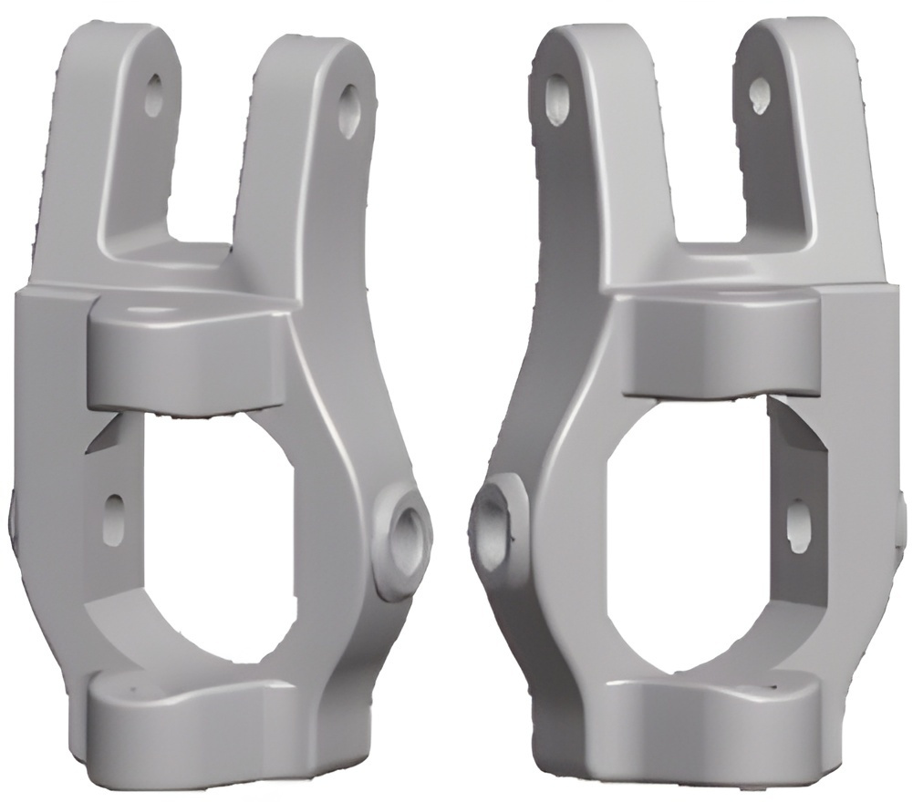 Caster C-Hub Styrspindelhållare V&H (2)