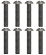 Phillips Skruv M2.5x10mm (8) Phillips Skruv M2.5x10mm (8)
