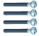 Pinn-Skruv 3x13mm (4) Pinn-Skruv 3x13mm (4)