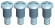 Pinn-Skruv 3x10mm (4) Pinn-Skruv 3x10mm (4)