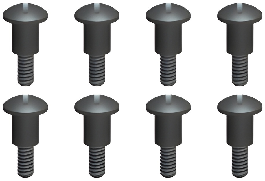 Skruv Halvgängad 2x8mm