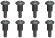 Skruv Halvgängad 2x8mm Skruv Halvgängad 2x8mm