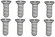 Phillips Försänkt Skruv 1.7x4.5mm (8) Phillips Försänkt Skruv 1.7x4.5mm (8)