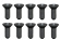 Phillips Försänkt Skruv 2x12mm (10) Phillips Försänkt Skruv 2x12mm (10)