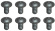 Phillips Skruv 2x8mm (8) Phillips Skruv 2x8mm (8)