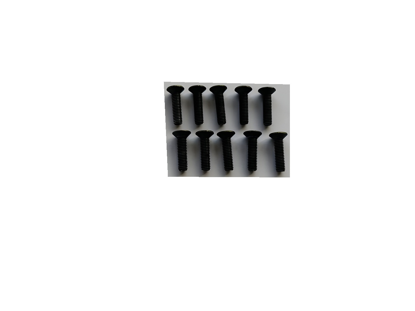 Phillips Försänkt Skruv M3x10mm (10)