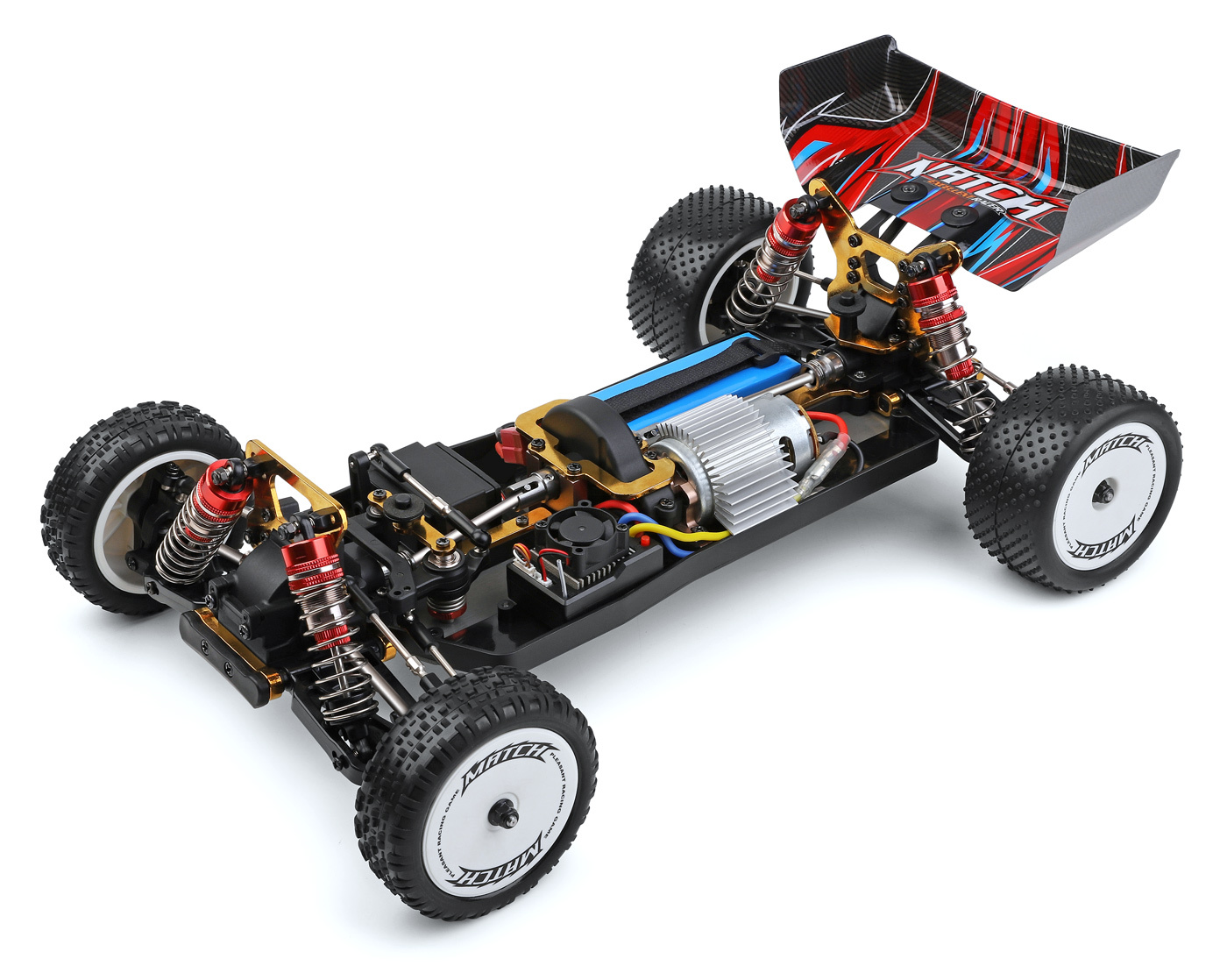 WL 104001 4WD Buggy 1/10 RTR med Li-Po