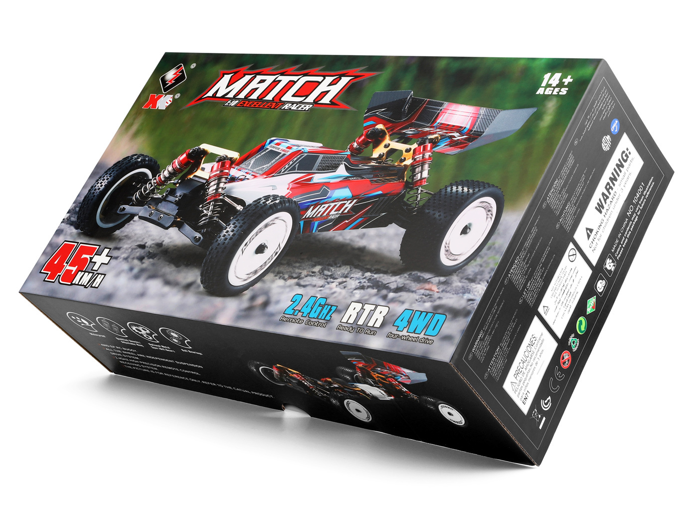 WL 104001 4WD Buggy 1/10 RTR med Li-Po