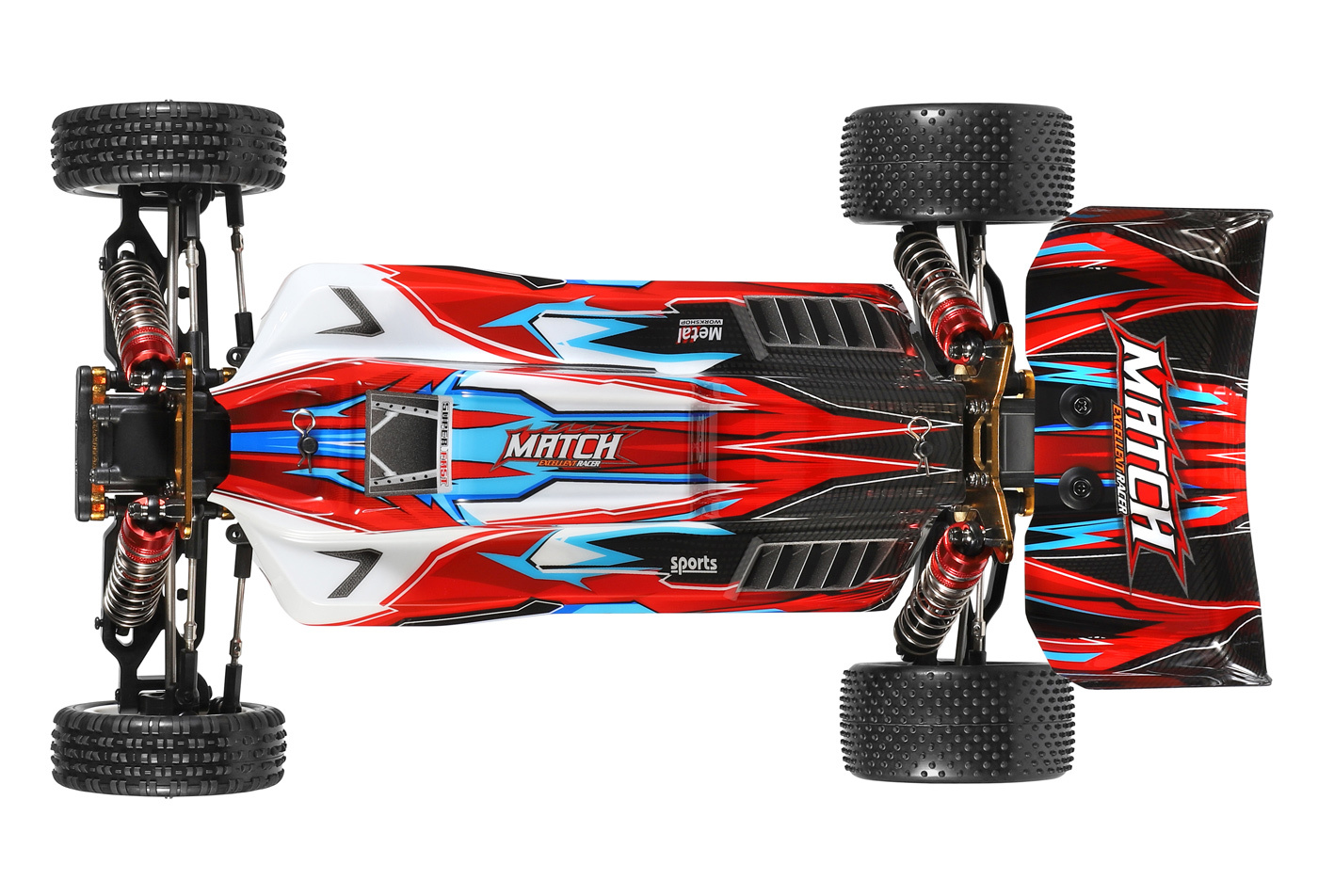 WL 104001 4WD Buggy 1/10 RTR med Li-Po