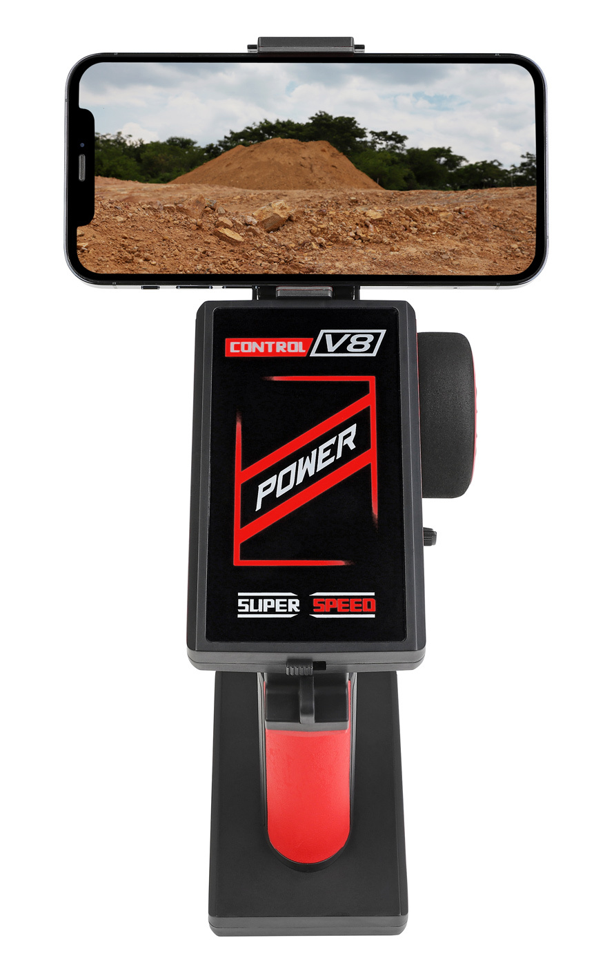 WL 104020 4WD Crawler Truck m. Vinsch 1/10 RTR Röd