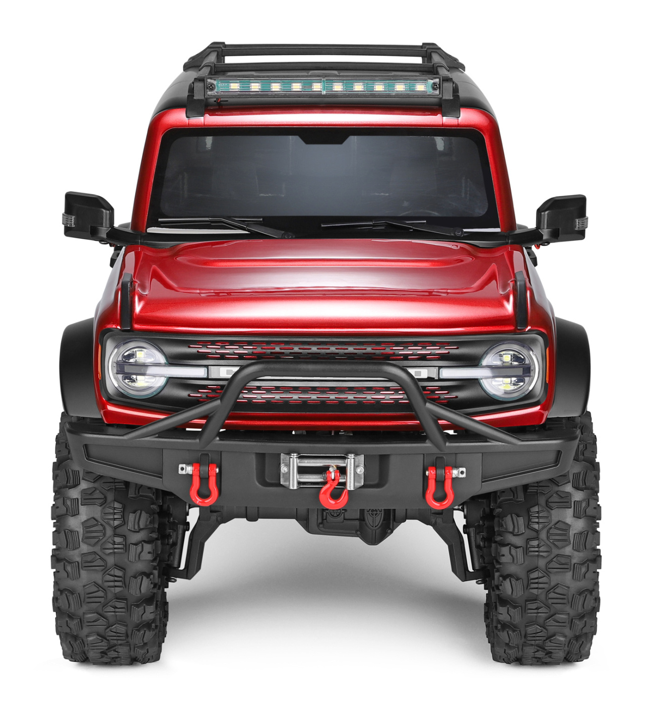 WL 104020 4WD Crawler Truck m. Vinsch 1/10 RTR Röd