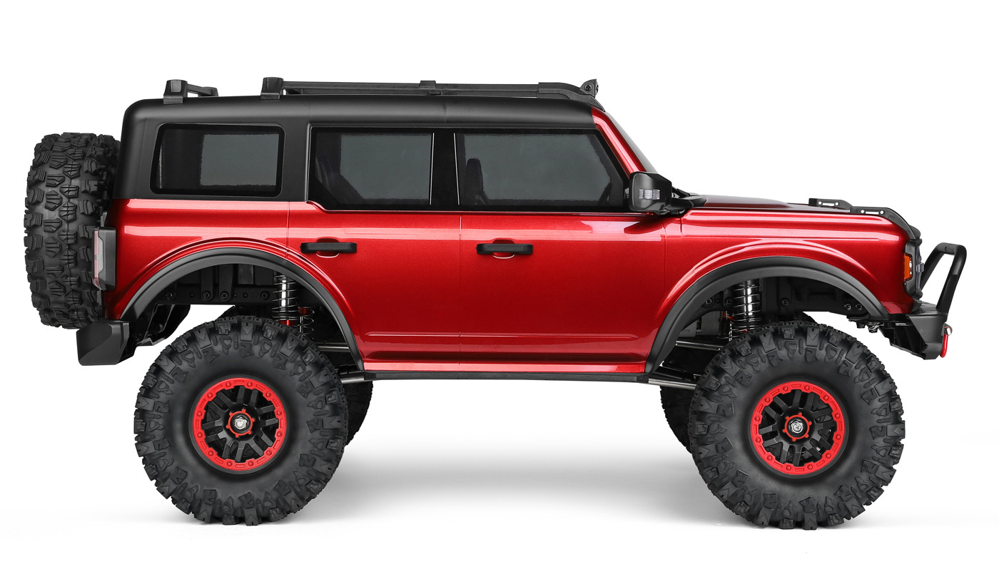 WL 104020 4WD Crawler Truck m. Vinsch 1/10 RTR Röd