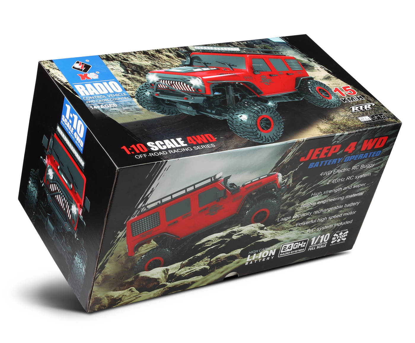 WL 104311 4WD Jeep Crawler 1/10 RTR