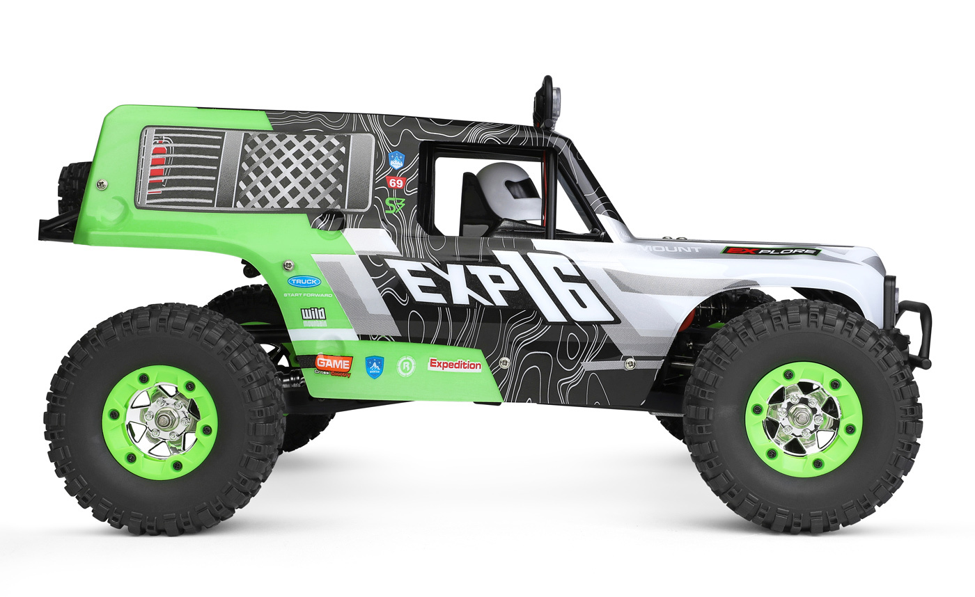 WL 124006 4WD Rock Climber 1/12 RTR Grön