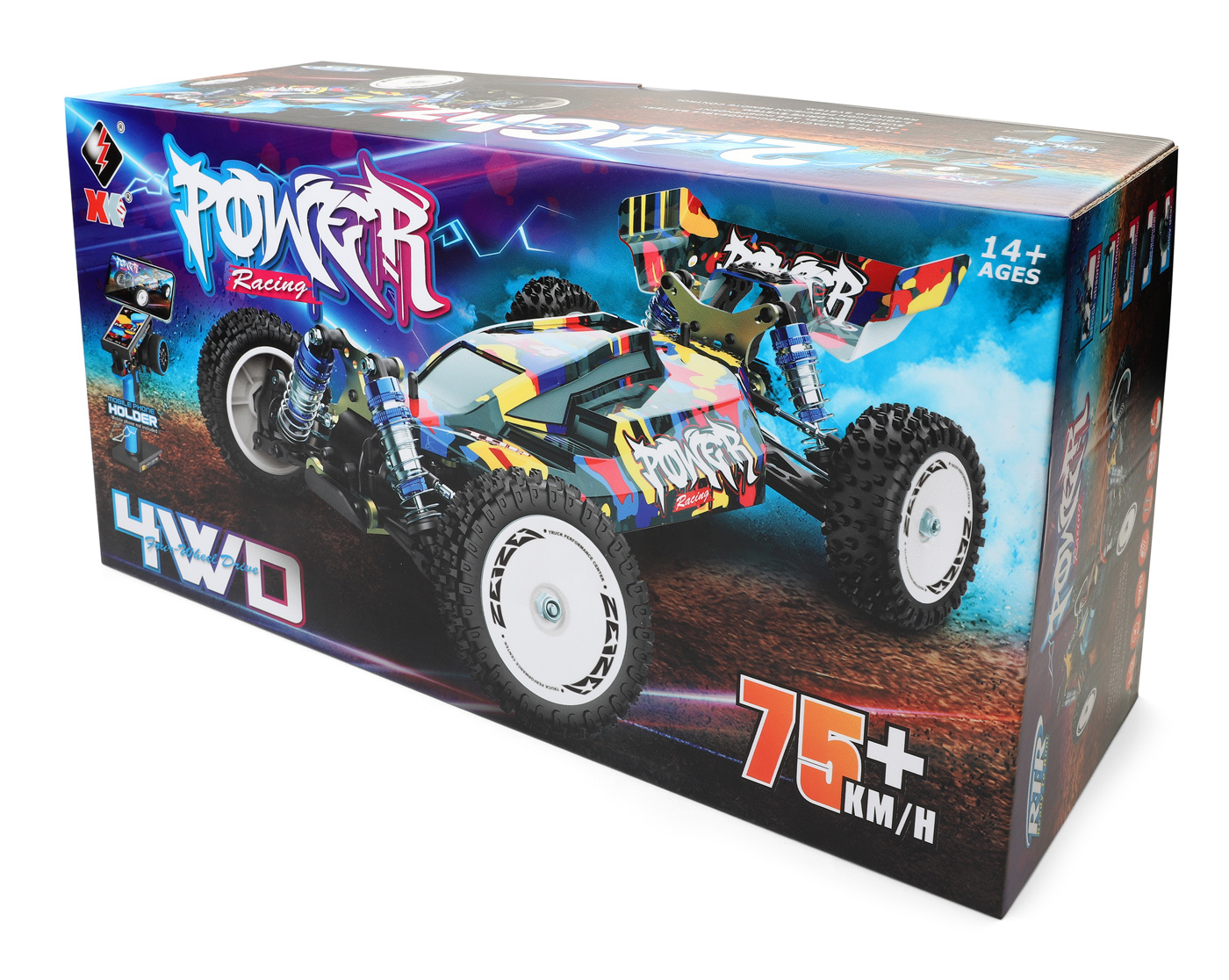 WL 124007 4WD Borstlös Buggy 1/12 RTR
