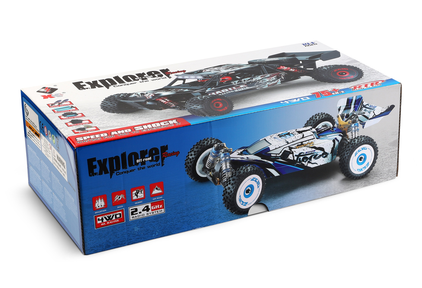 WL 124017 1/12 4WD Borstlös Buggy RTR