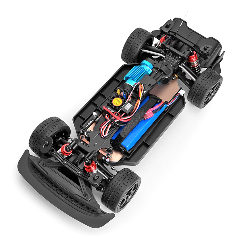 WL 124020 4WD Borstlös Touringbil 1/12 RTR Gul