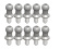 Kulleds Skruv 4.9x10.6mm (10) Kulleds Skruv 4.9x10.6mm (10)
