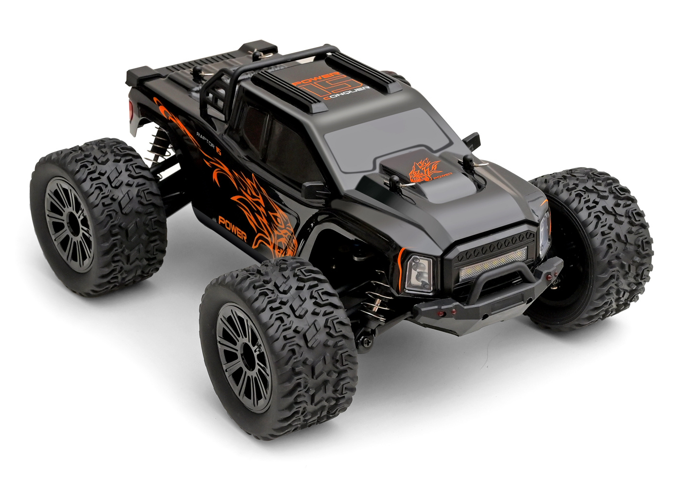 WL 164018 4WD Monstertruck 1/16 RTR Svart