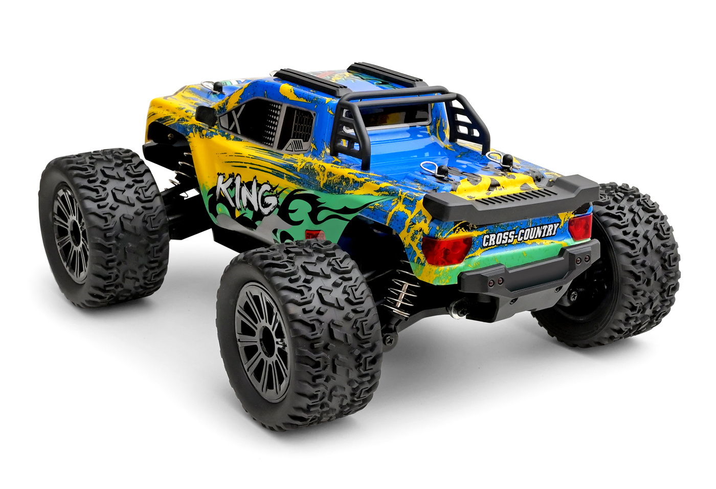 WL 164018 4WD Monstertruck 1/16  RTR Blå