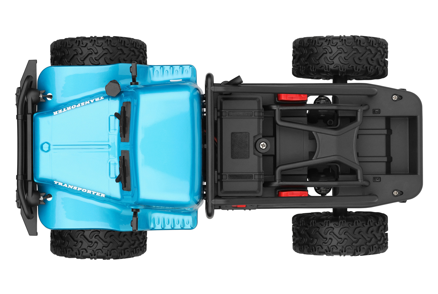 WL 184020 4WD Retro Crawler 1/18 RTR Blå