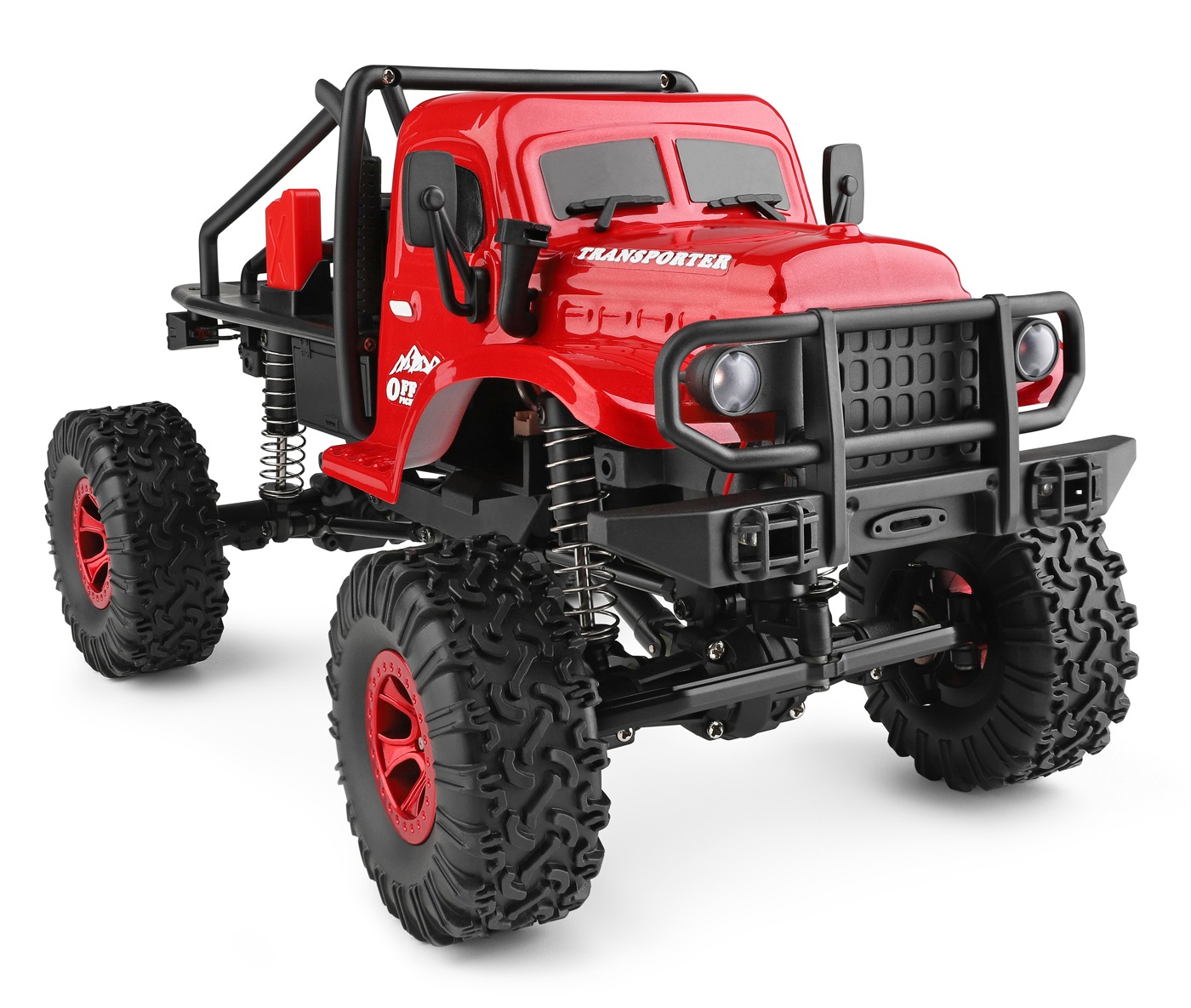 WL 184020 4WD Retro Crawler 1/18 RTR Röd