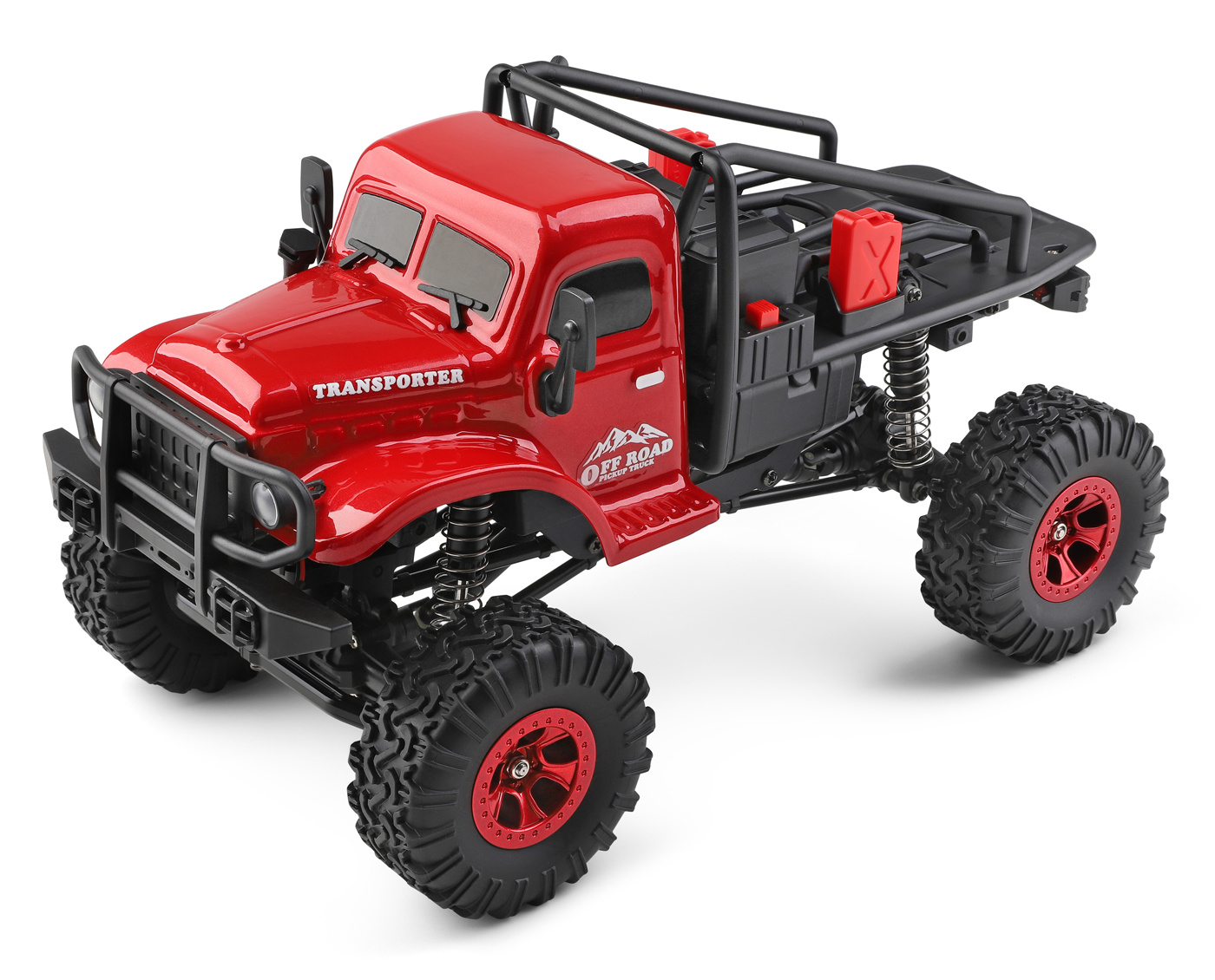 WL 184020 4WD Retro Crawler 1/18 RTR Röd