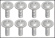 Phillips Skruv 2.3x4mm (8) Phillips Skruv 2.3x4mm (8)