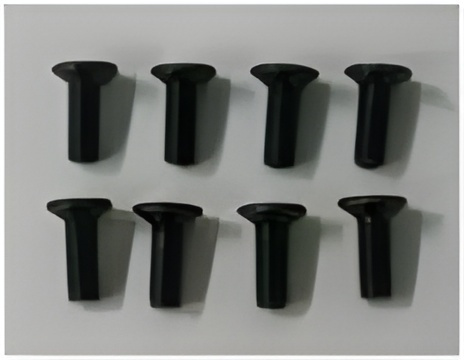 Försänkt Skruv M2.5x4mm (8)