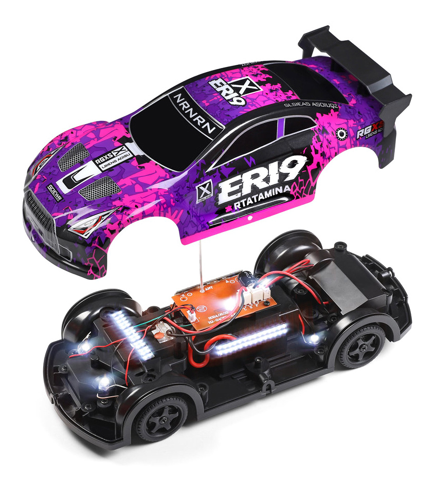 WL 22206 Drift Car 1/22 RTR Rosa