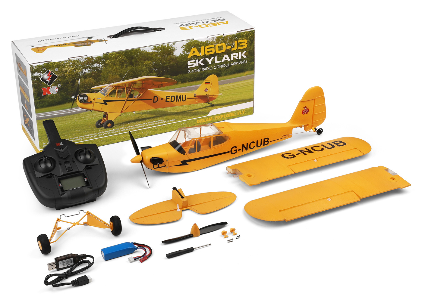 WL A160 J3 Skylark 650mm RTF